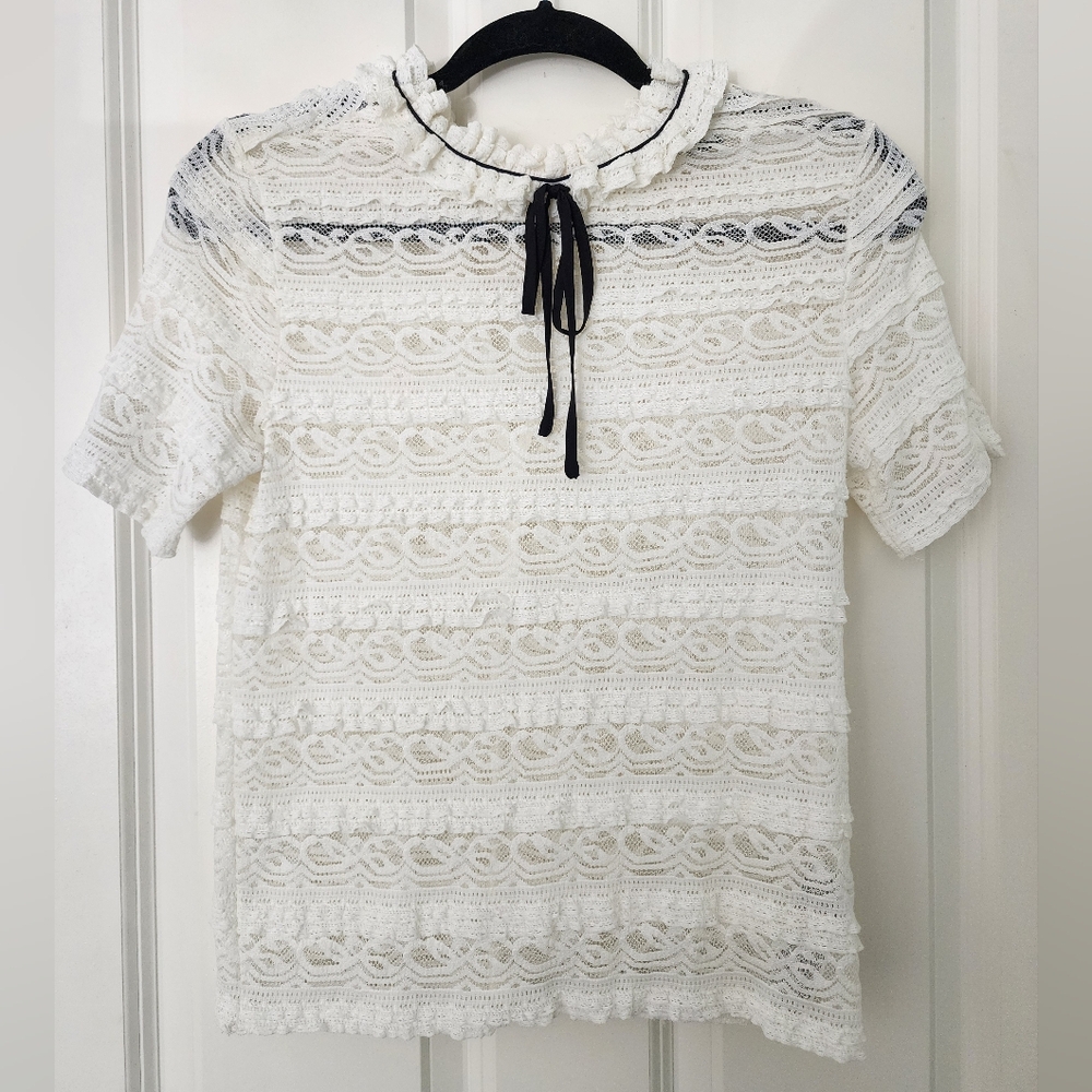 White Lace Top